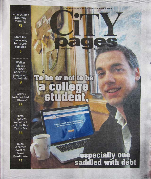 Bradley Gauthier City Pages Cover Bradley Gauthier City Pages Cover